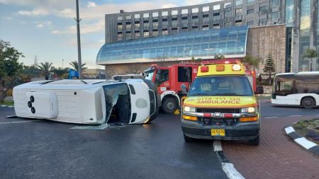 اصابات بحوادث طرق في حيفا ونوف هجليل